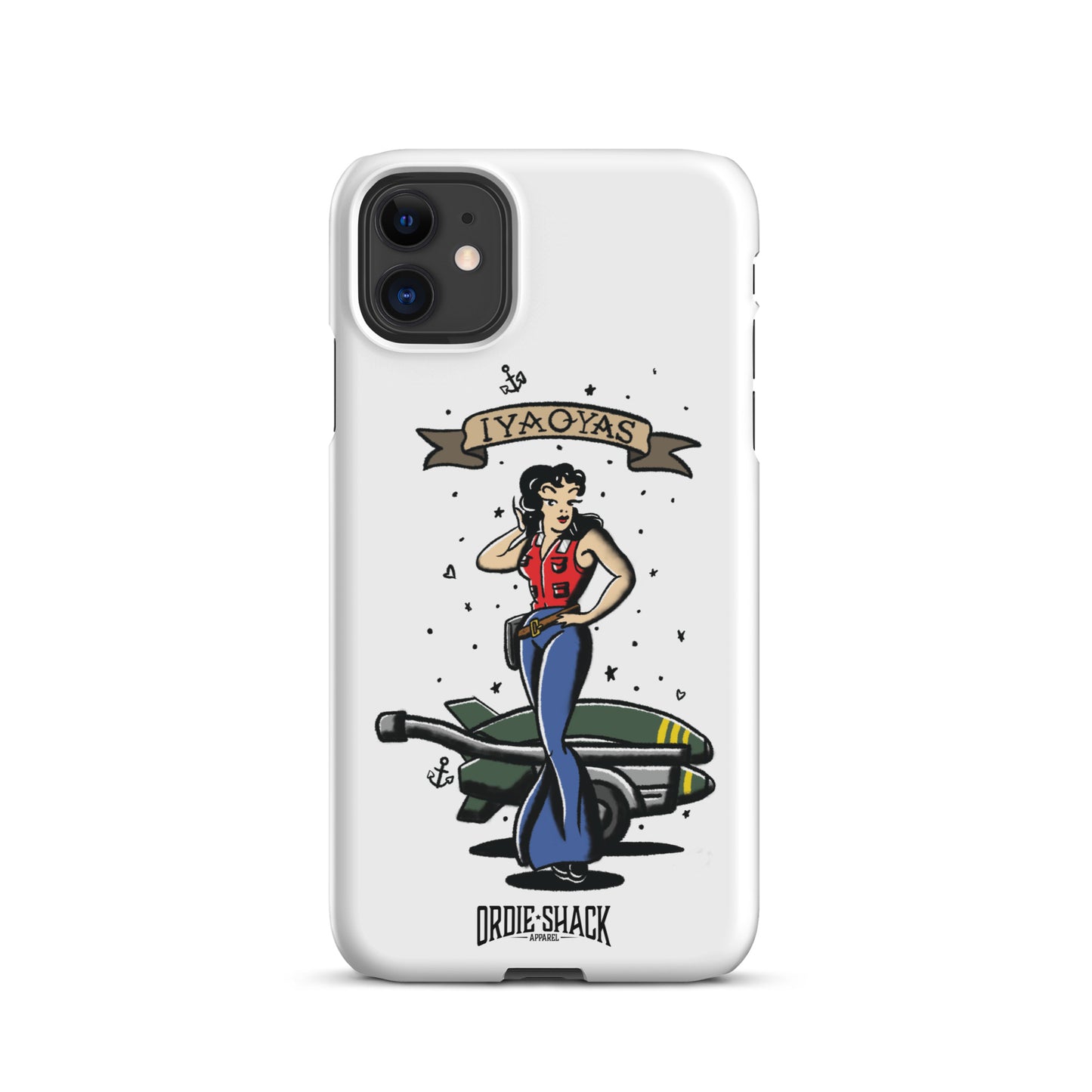 Ordie Americana Pin-Up - Snap case for iPhone®