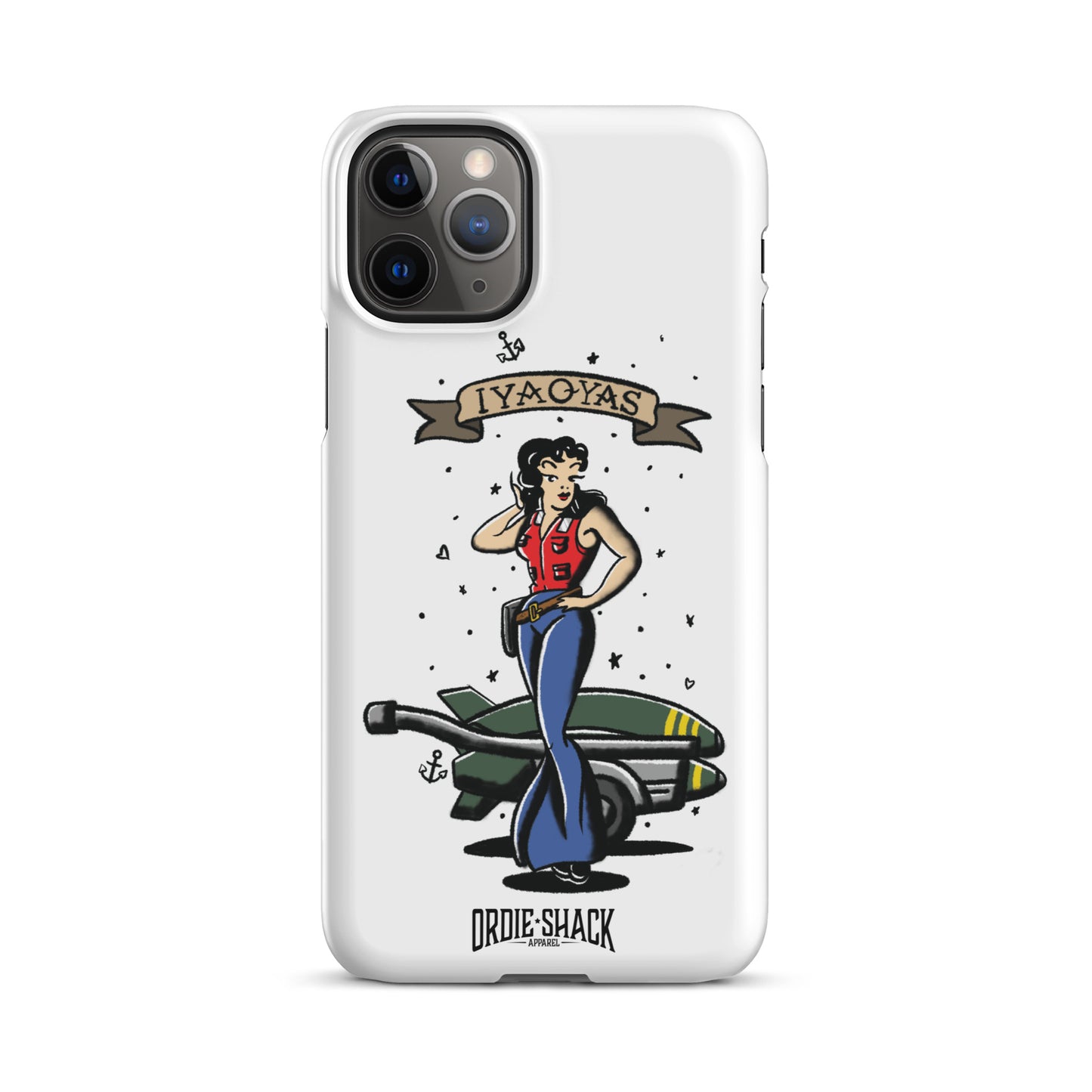 Ordie Americana Pin-Up - Snap case for iPhone®