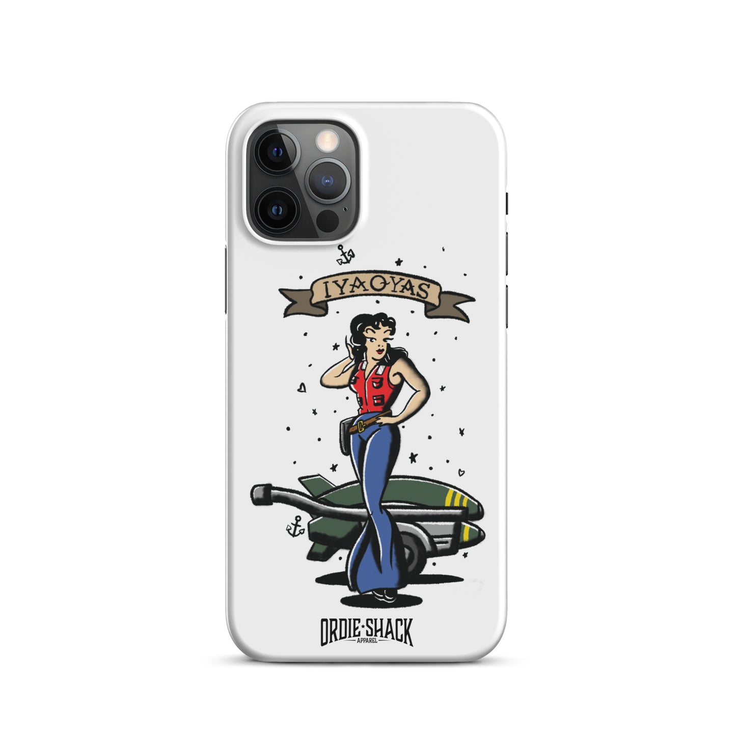 Ordie Americana Pin-Up - Snap case for iPhone®