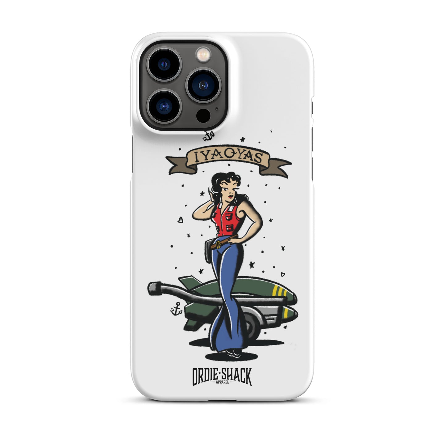 Ordie Americana Pin-Up - Snap case for iPhone®