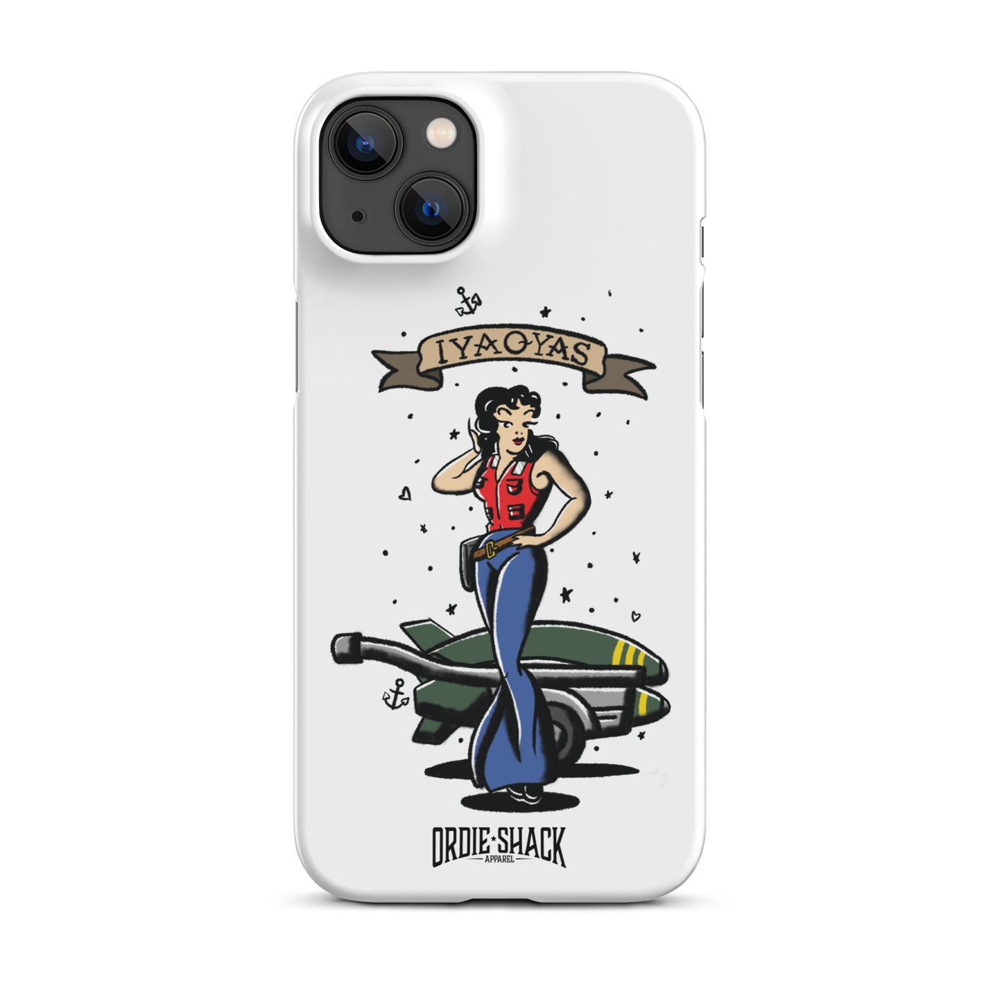 Ordie Americana Pin-Up - Snap case for iPhone®