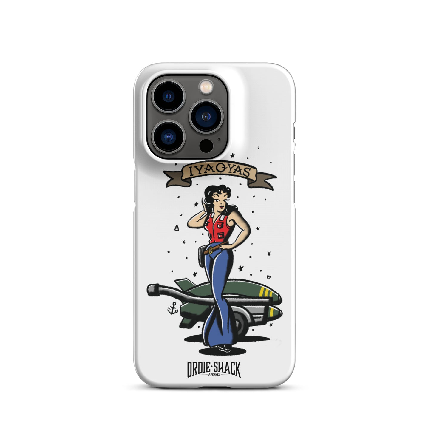 Ordie Americana Pin-Up - Snap case for iPhone®