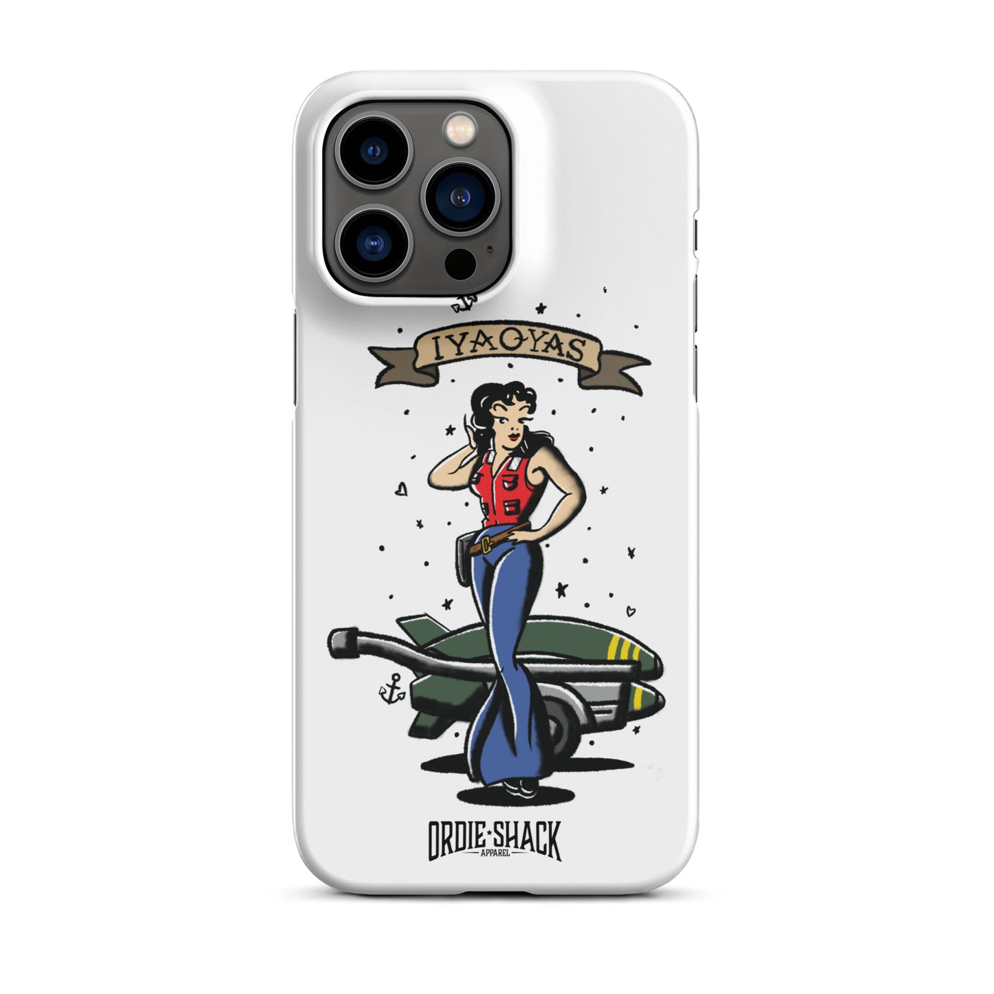 Ordie Americana Pin-Up - Snap case for iPhone®