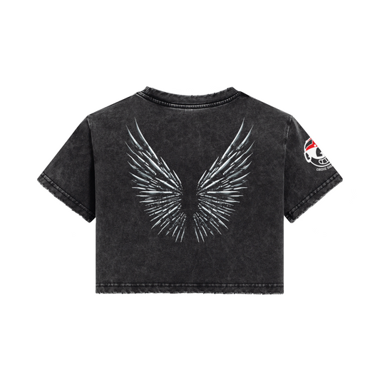 Angel of Death Crop Top – Aviation Ordnance with an Edge