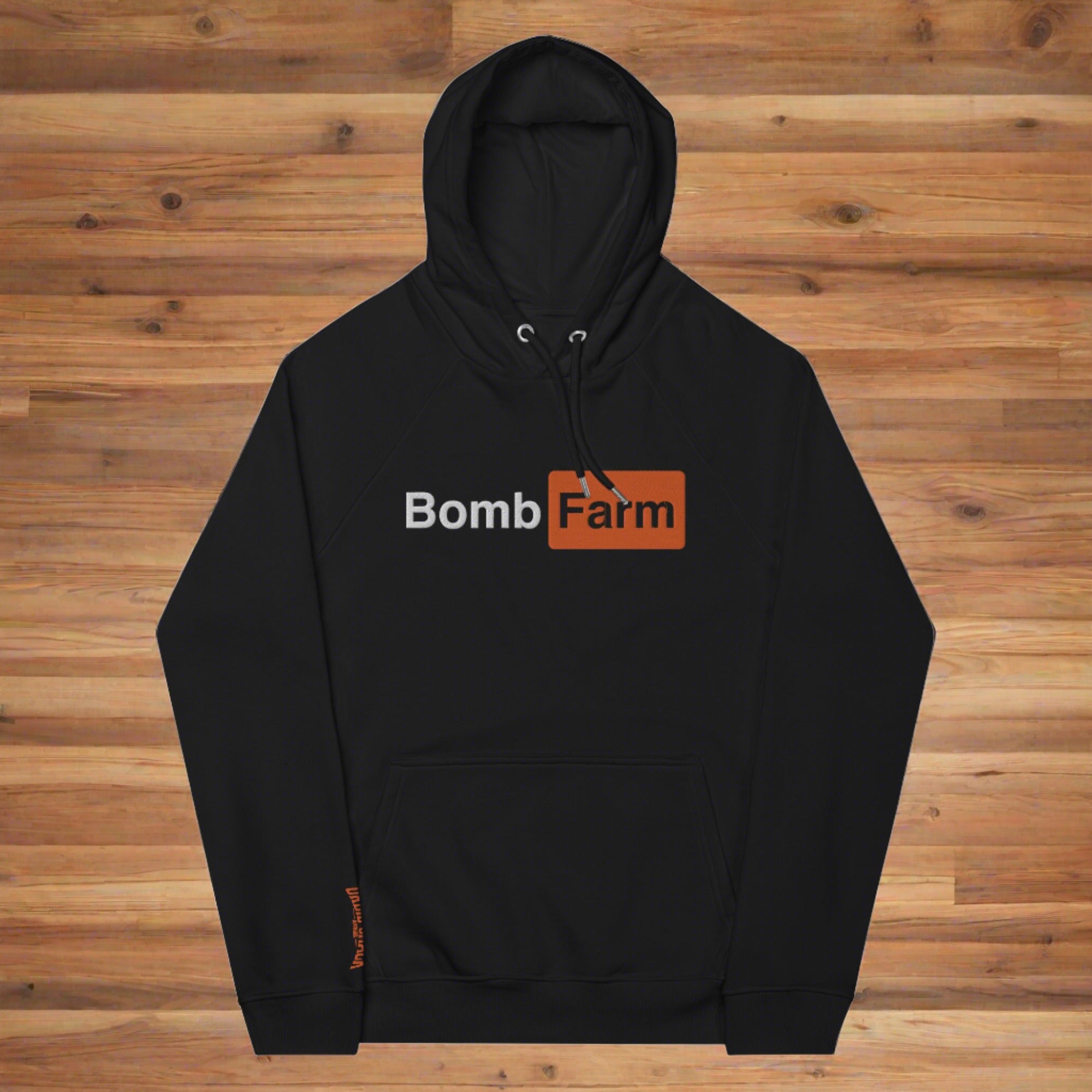 Bomb Farms - raglan hoodie – Ordie Shack LLC