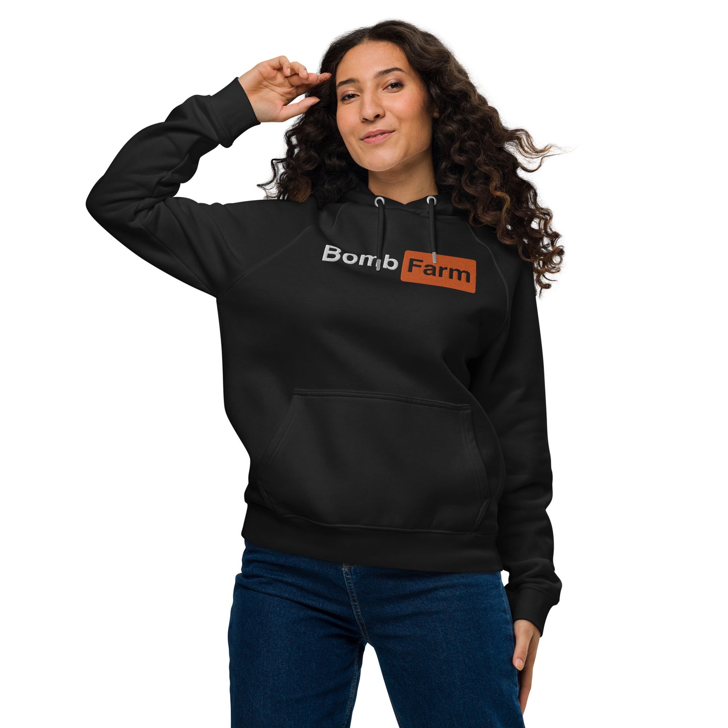 Bomb Farms - raglan hoodie