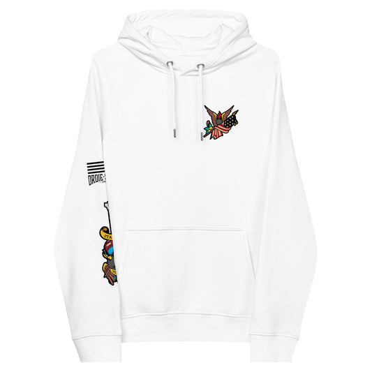 Red Till Dead Tattoo - raglan hoodie