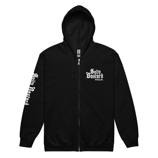 Salty Bastard - zip hoodie