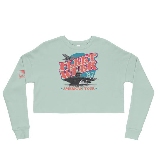 Fleet Week American Tour - Crop Sweatshirt