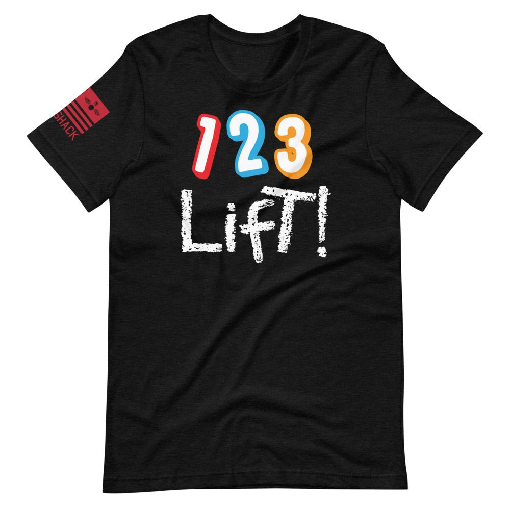 123 Lift - Short-Sleeve T-Shirt - Ordie Shack LLC