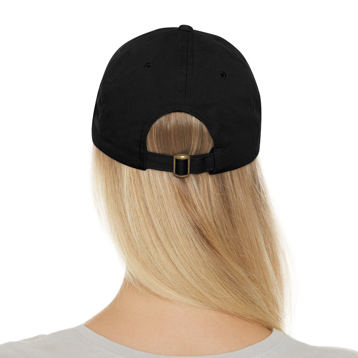 Longhorn - Dad Hat with Leather Patch