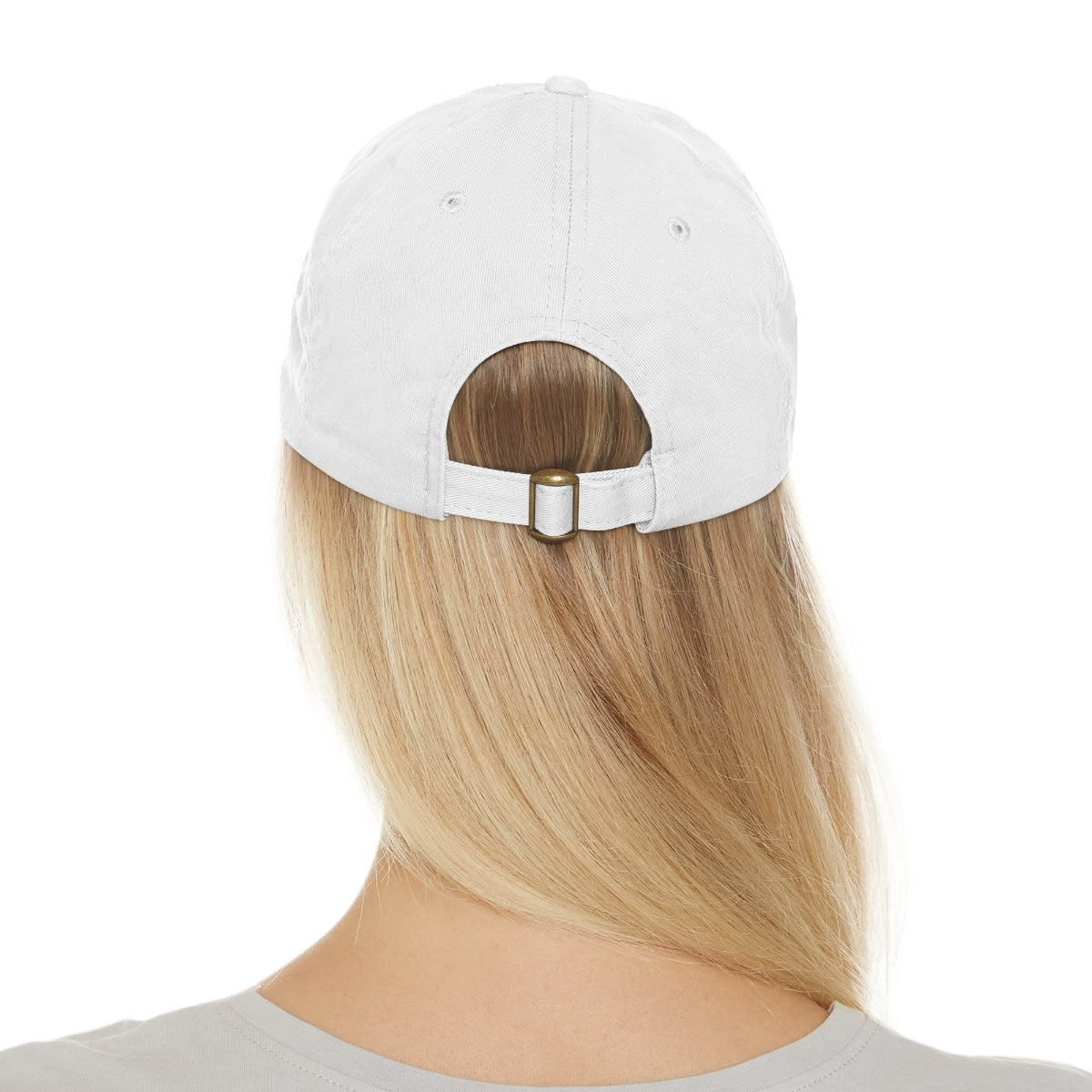 Longhorn - Dad Hat with Leather Patch