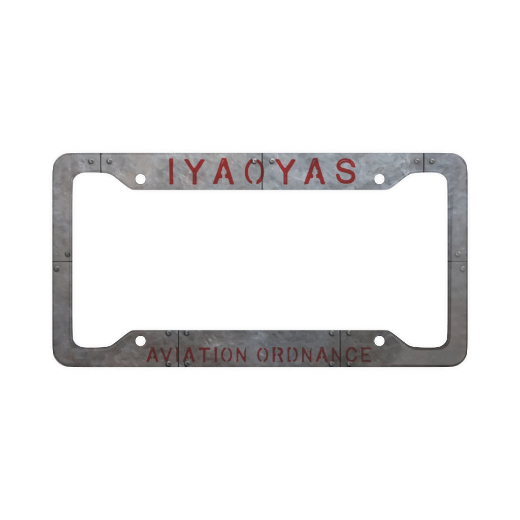 Bulkhead IYAOYAS License Plate Frame