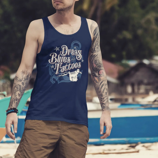 Dress Blues and Tattoos - Tank Top