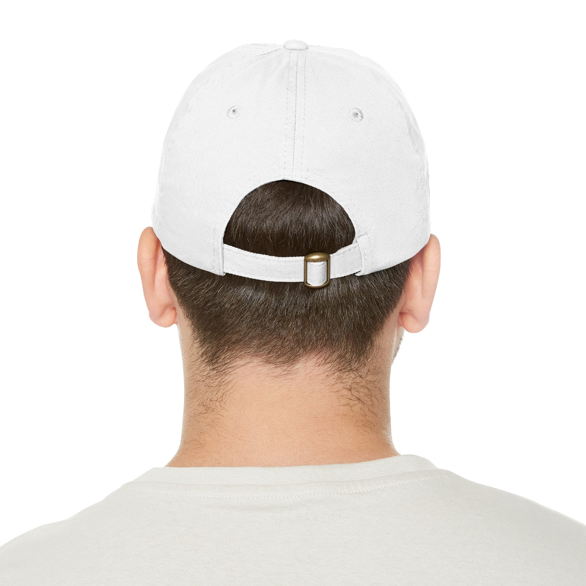 Longhorn - Dad Hat with Leather Patch