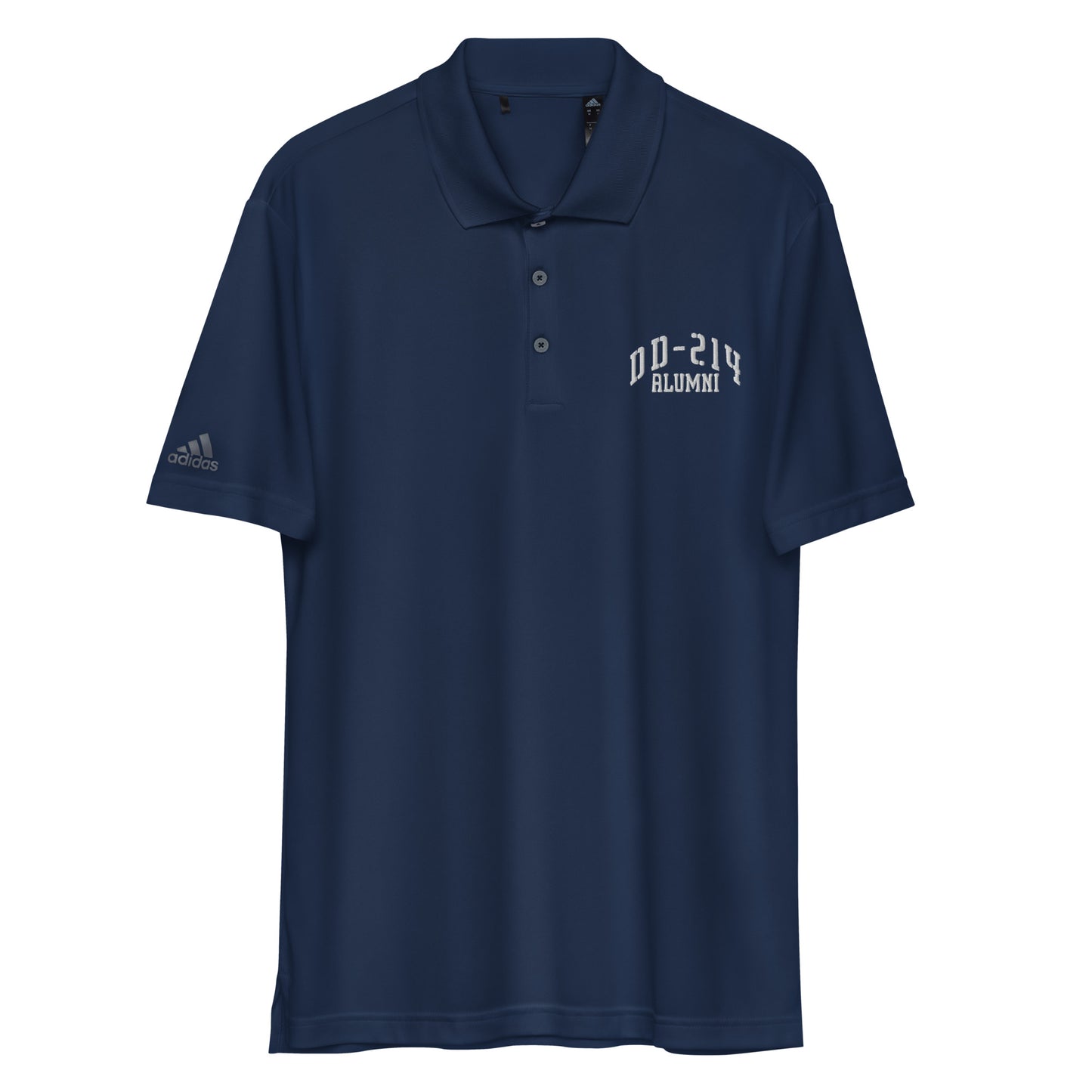 DD-214 Alumni - adidas performance polo shirt