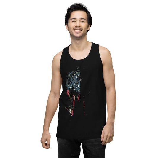 American Spartan - tank top - Ordie Shack LLC