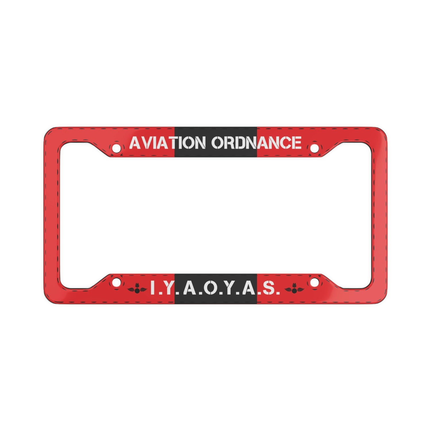 Aviation Ordnance - License Plate Frame - Ordie Shack LLC