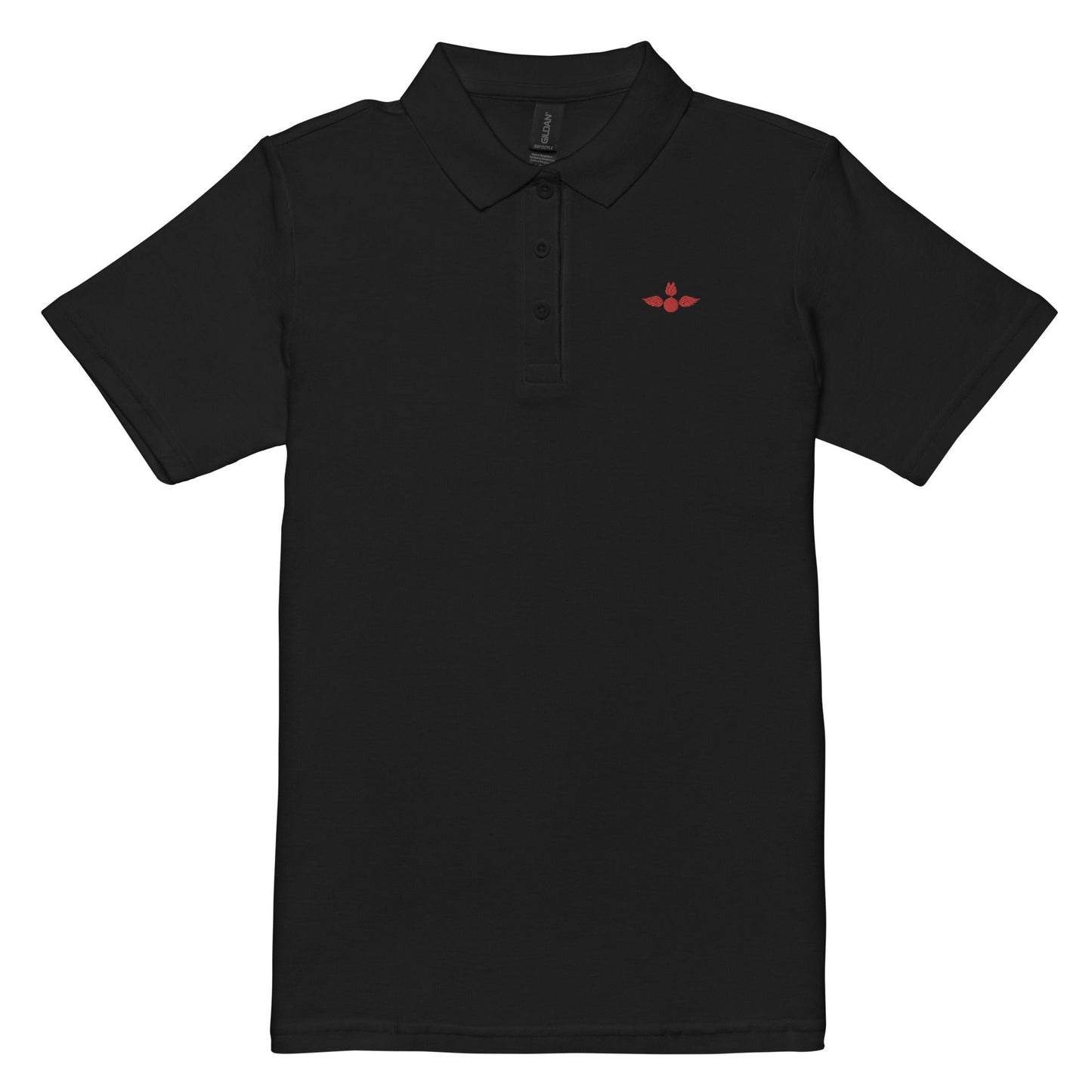 Aviation Ordnance Symbol - Women’s pique polo shirt - Ordie Shack LLC