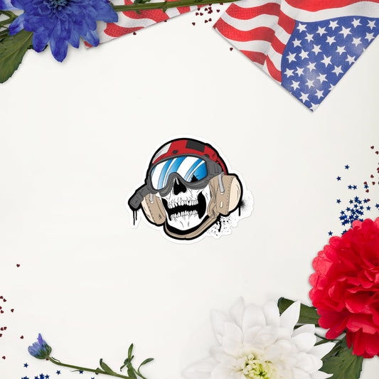 Ordie Skull - Bubble-free stickers