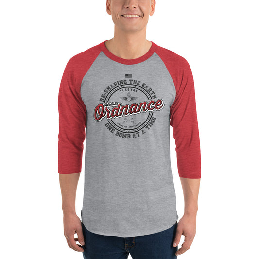Ordie Badge - 3/4 sleeve raglan shirt