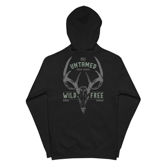 Untamed - fleece zip up hoodie