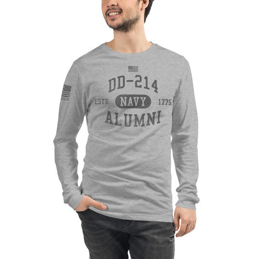 DD-214 Alumni - USN - Long Sleeve Tee