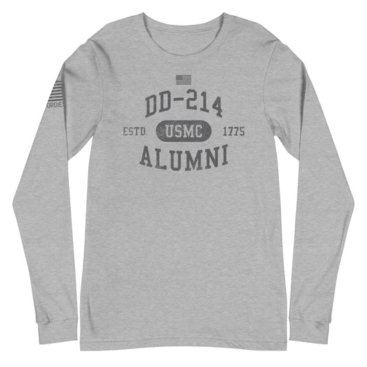 DD-214 Alumni - USMC - Long Sleeve Tee