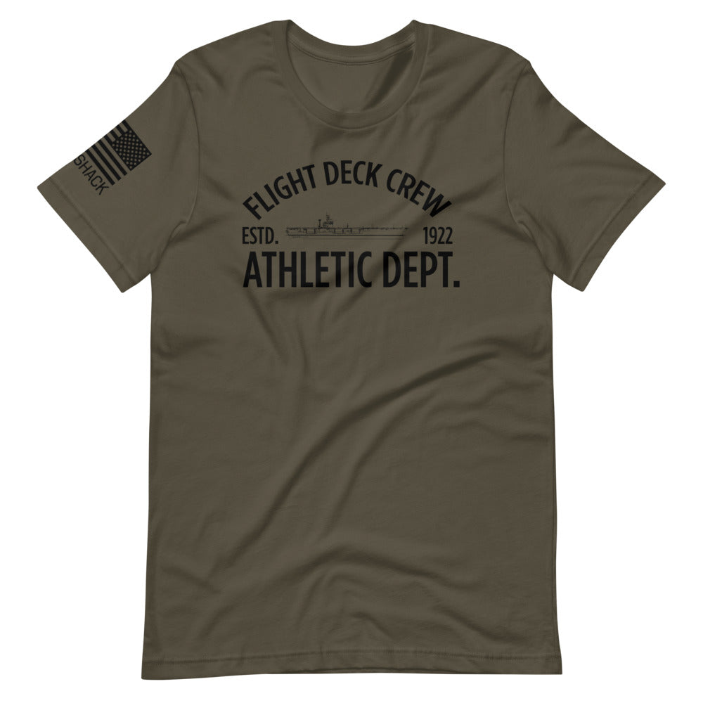 Flight Deck Crew - Athletic Department - Short-Sleeve T-Shirt