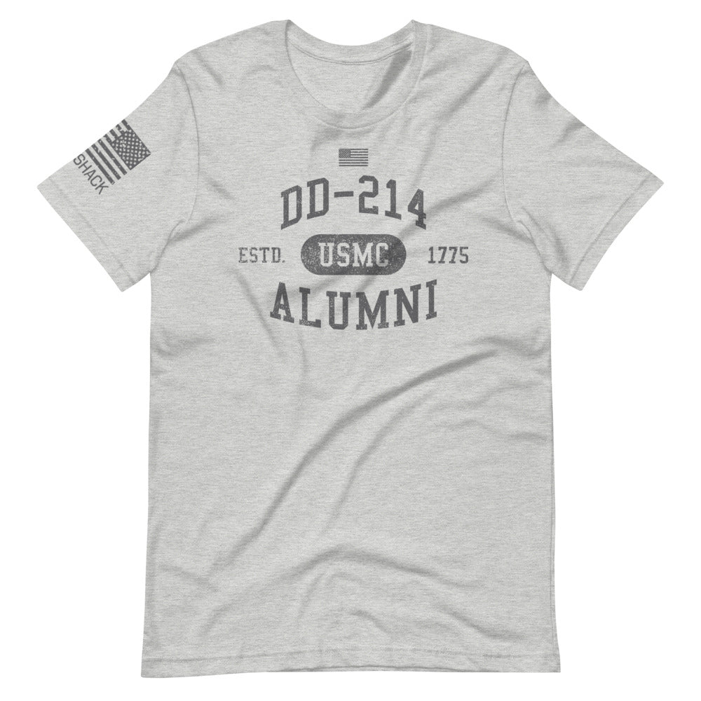 DD-214 Alumni - USMC - Short-Sleeve Unisex T-Shirt