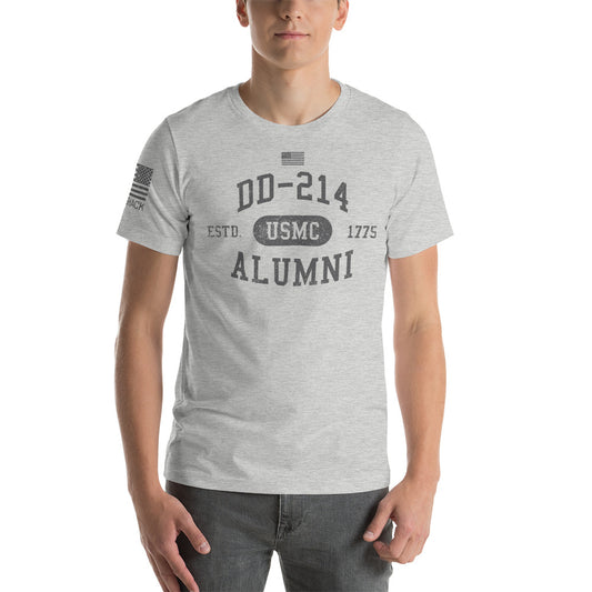 DD-214 Alumni - USMC - Short-Sleeve Unisex T-Shirt