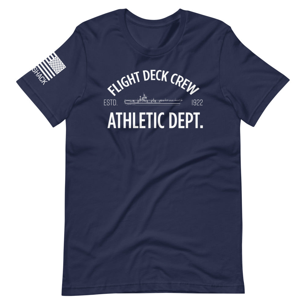 Flight Deck Crew - Athletic Department - Short-Sleeve T-Shirt