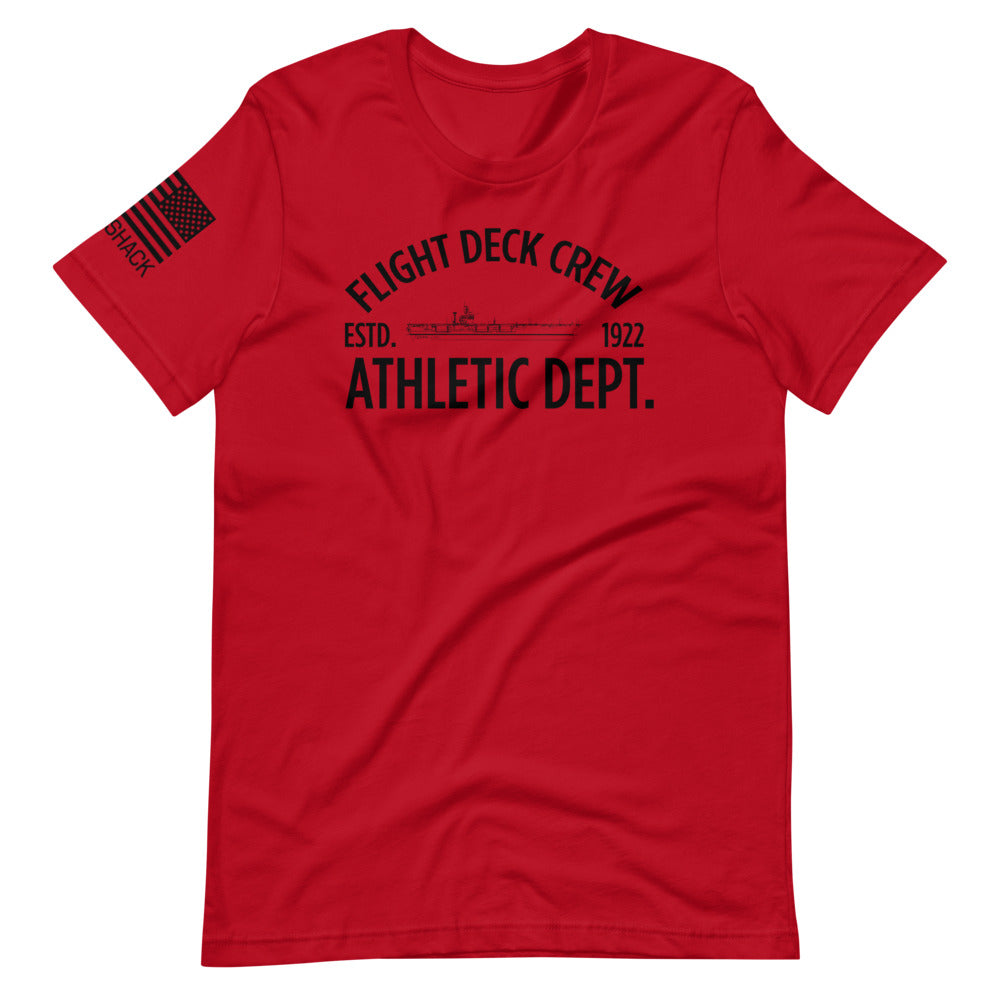 Flight Deck Crew - Athletic Department - Short-Sleeve T-Shirt