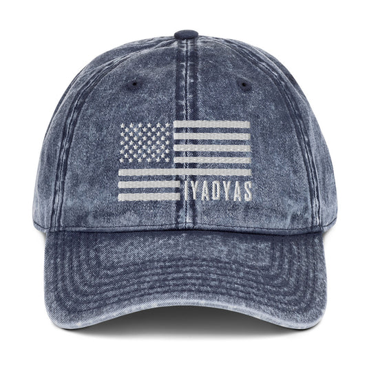 IYAOYAS Flag - Vintage Cotton Twill Cap