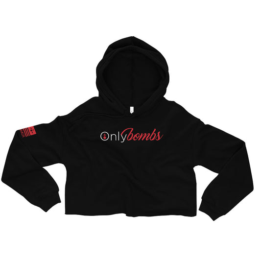 Only Bombs - Crop Hoodie