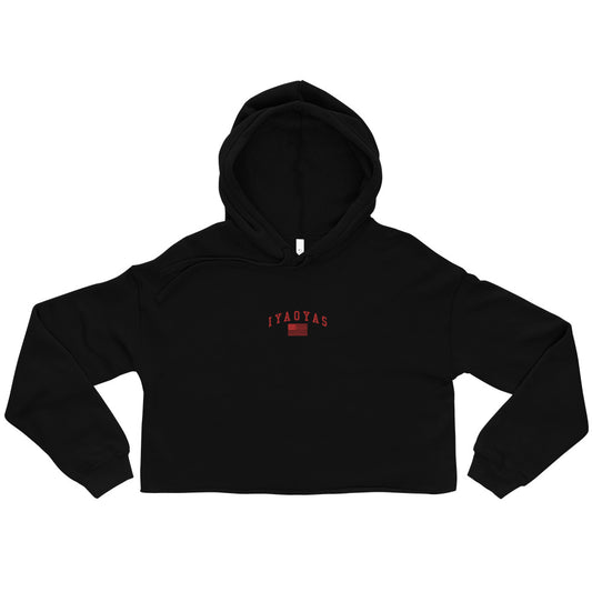 IYAOYAS Text - Crop Hoodie