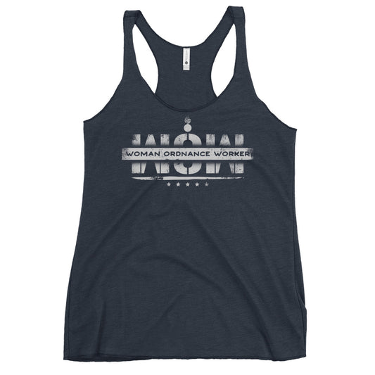 Woman Ordnance Worker - Women's Racerback Tank