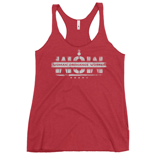 Woman Ordnance Worker - Women's Racerback Tank