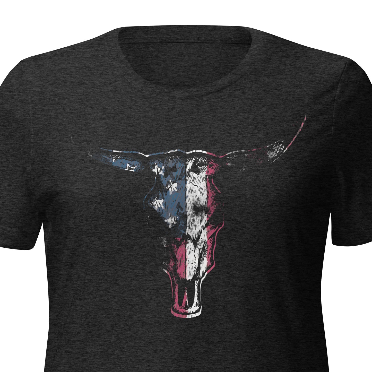 Longhorn - Women’s relaxed tri-blend t-shirt